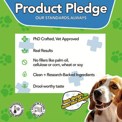 【Probiotic Gum】PAWSITIVE NUTRITION Probiotic Gum | All Dog Allergy and Immune Health - 6100 Million CFU，Gut Health and Cow's Milk colostrum、Dry fermentation、Gastrodia elata - Chicken Flavor，90A soft candy