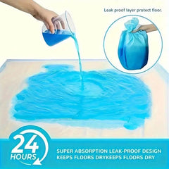 Puppy Pads 23.6"x23.6"-50/100/200/300/400 个 | Super Absorbent and Leak Proof Dog Pee Training Pads | Disposable Pet Pee Pads and Urine Pads for Puppies | Dog | Dog | Cat | Rabbit