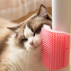 1 High-Quality Cat Scratching Post - Multifunctional Friction Massager，Caring for Your Cat Soft Corner Massager！Washable Gua Sha Brush、Durable Pet Accessories，Allows for healthy nail care and relaxation
