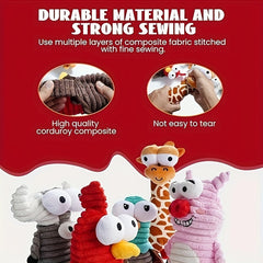 Nokiola Dog Sound Toy，5A variety of fun and quirky sounds suitable for different animals，Durable Interactive Toy Keeps Busy for Small to Large Dogs