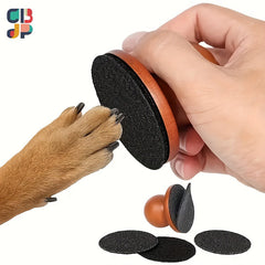 Pressure-Free Dog Paw File - Durable PP Material，Square Scratch Design Suitable for Small Pets