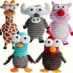 Nokiola Dog Sound Toy，5A variety of fun and quirky sounds suitable for different animals，Durable Interactive Toy Keeps Busy for Small to Large Dogs