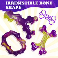 Apasiri Aggressive Chewers Dog Chew Toys: 3 Pack Tough Dog Toys For Aggressive Chewers Large Breed, Indestructible Dog Toy For Aggressive Chewers Or 2pcs