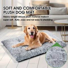 Dog bed，stuffed Soft Pet Mat Cushion and Furniture，Washable Non-Slip Dog Cage Bed，Suitable for large, medium, and small dogs and cats