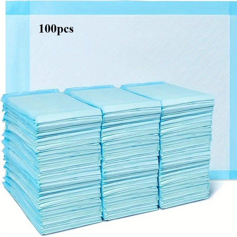 Puppy Pads 23.6"x23.6"-50/100/200/300/400 个 | Super Absorbent and Leak Proof Dog Pee Training Pads | Disposable Pet Pee Pads and Urine Pads for Puppies | Dog | Dog | Cat | Rabbit