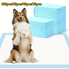 100/50/40/20Extra Large Dog Training Mat，Super Absorbent Leak-Proof Disposable Pet Pads，Suitable for small dogs、Canine species、Small Dog、Cat and Rabbit，the Size Is36*30/28*34/30*30/28*44/24*24/22*22/18*24/24*35