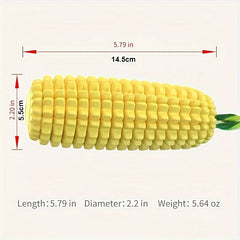 Dog toys suitable for strong chewers，Durable Chew-Resistant Squeaky Interactive Dog Toy，Small Medium Large Dogs Puppy Teeth Chewing Corn Cob Toy