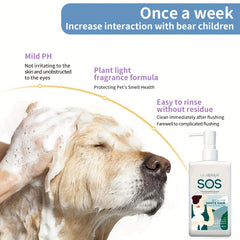 [Whitening Dog Shampoo] Whitening & UV Protection White Dog Shampoo | Brightening Formula with Coconut, Natural Freshness, Stain Removal & Antioxidant Care, Conditioner, Grooming Essentials, Easter Gifts
