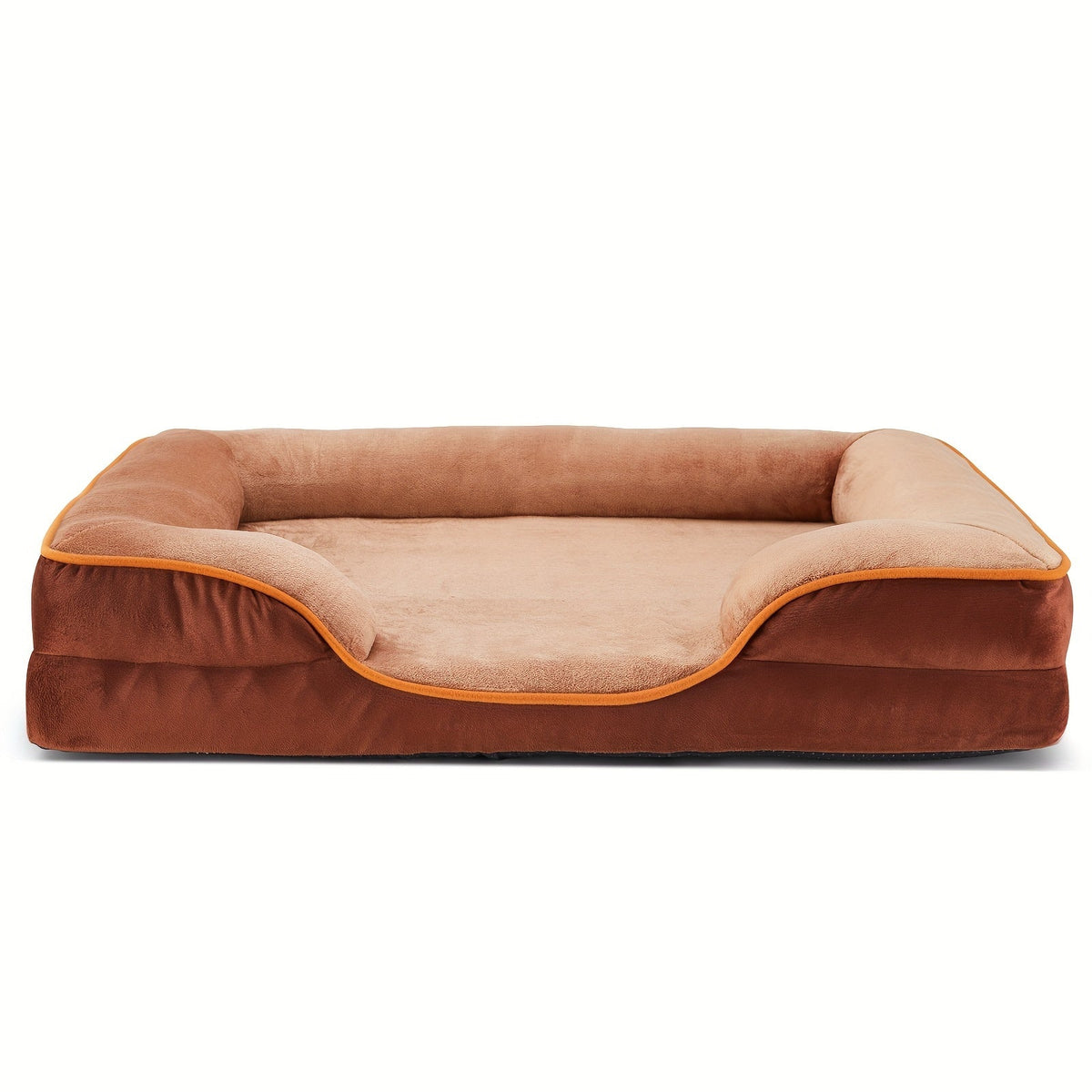 4 Luxurious Orthopedic Dog Bed in Various Sizes，Suitable for small to large dogs - Large Washable Sofa Bed，Supportive sponge、Removable and washable lid、Lining and Non-Slip Base