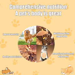 Chicken Wrapped In Sweet Potatoes, Suitable For Small Dogs, Medium Pets, And Large Dogs, Natural Dog Snacks, Dried Chicken Dog Snacks, Healthy, High Protein, Easy To Digest, Perfect Training Reward