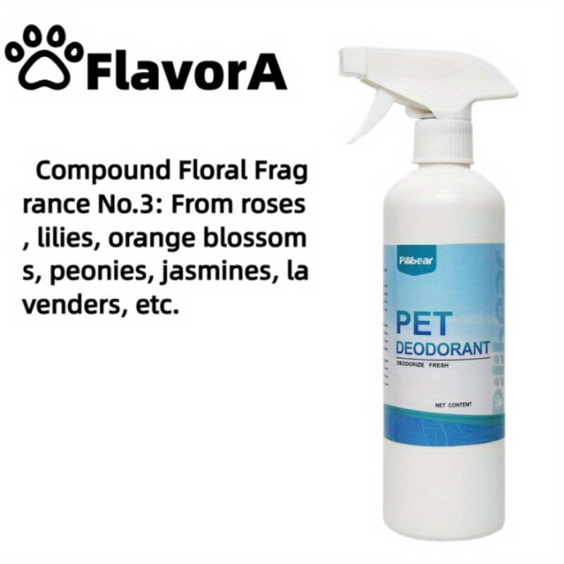 Pet Odor Eliminator Spray，Car Freshener，Pet Stain Remover and Odor Eliminator - Permanently removes stains and odors，Suitable for Carpet、Furniture、Floor、Pet bed - Looks and smells great，No chemical substances，No Alcohol