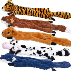 Magic Pet Dog Squeaky Toy5Set，Pet Toys Wrinkled Dog Toys，Unstuffed Animal Dog stuffed Toy，Suitable for small to medium-sized dogs，Squeaky Dog Toy5Pieces，Multicolor