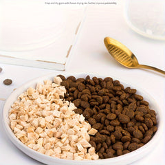 4pcs Freeze-Dried Cat Food with Fresh Meat - 1600g Total, Ideal for All Cats
