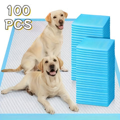 50/100 Pieces 6 Extra Thick Changing Mat，Super Absorbent，23.62*23.62 Extra Weighted Pet Changing Mat in Inches，Leak-Proof、Tear Resistance、Reduce Odor、Good Value for Money，Suitable for laboratory use、Bedroom、Various Pets