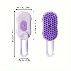 Pet No-Rinse Cleaning Brush、Steam Hair Removal Massage Comb、Pet Bath Brush、Pet Automatic Hair Removal Spray and Anti-Static Massage Comb，For Dog and Cat Grooming