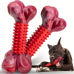 [Tough | Indestructible] Large Breed Tough Dog Toys | Aggressive Chewers, Nylon And Rubber, Big Indestructible Toy, Medium Puppy Teething Chew