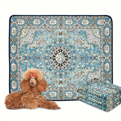 Qeils Washable Dog Pee Pads，Reusable Puppy Mat，Super Absorbent Leak Proof Dog Training Mat，Suitable for non-slip flooring，crate，Sofa，Puppy Mat，Pet Waste Mat Supplies