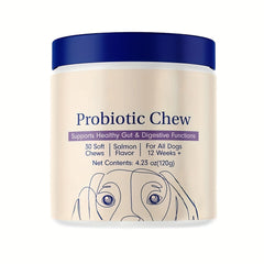 Probiotics for Pets，Nutritional Supplements That Support Healthy Dog Food，Promotes light beige health、Digestive Health and Prebiotic Immune Health Supplement for All Dogs，Suitable for seasonal allergic reactions and intestinal health