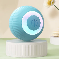 1pc Automatic Smart Cat Toy - Self-Entertainment Rolling Ball，With Teasing Stick，Jumping and Bite-Resistant Cat Ball，Suitable for kittens and cats - Outdoor Cat's Fun Exercise Toy | The Best Cat Toy for Play and Stimulation，No Battery Required