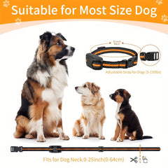 1/2 Collars/Replaceable Receiver, 3300Ft Range Dog Training Collar, Replaceable Receiver, Adjustable Nylon Strap, with Beep 1-8, Vibration 1-16, Safe Shock 1-99, Rechargeable Waterproof, for Small to Large Dogs 5-150Lbs