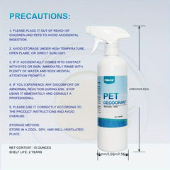 Pet Odor Eliminator Spray，Car Freshener，Pet Stain Remover and Odor Eliminator - Permanently removes stains and odors，Suitable for Carpet、Furniture、Floor、Pet bed - Looks and smells great，No chemical substances，No Alcohol
