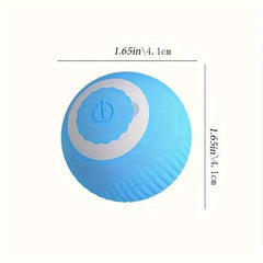 1pc Automatic Smart Cat Toy - Self-Entertainment Rolling Ball，With Teasing Stick，Jumping and Bite-Resistant Cat Ball，Suitable for kittens and cats - Outdoor Cat's Fun Exercise Toy | The Best Cat Toy for Play and Stimulation，No Battery Required