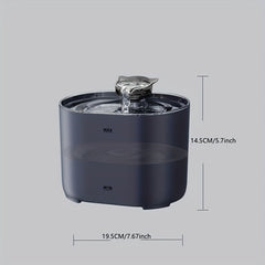 77.43 Ounce Capacity Pet Water Dispenser，Suitable for Cat and Dog Pet Water Dispenser，Automatic Water Dispenser，Circulating Purification，Ultra-quiet operation，Large Capacity