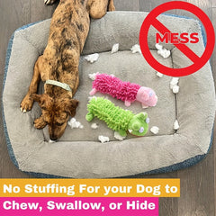 Magical Pets 6 Pack of Dog Squeaky Toys，Unstuffed stuffed Dog Chew Toy，Suitable for Small, Medium, and Large Chewers Squeaky Pet Supplies Durable Chew Toys for Puppies Interactive Teething Keeps Them Busy Best Birthday Gift