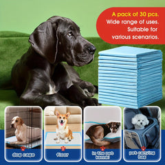 NEZO Advanced Training Mat for Dogs，Extra large size 34 X 46 Inch - 90 A Changing Pad，Belt 6 Layer Leak-Proof and Super Absorbent