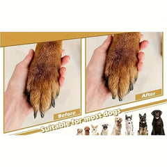 Pressure-Free Dog Paw File - Durable PP Material，Square Scratch Design Suitable for Small Pets