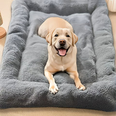 Extra Soft Pet Dog Bed，Large Size，Reversible，Four Seasons Comfortable，Polyester fiber filling，Suitable for extra small to large dogs，Weight exceeds88.18Pound，Rectangle