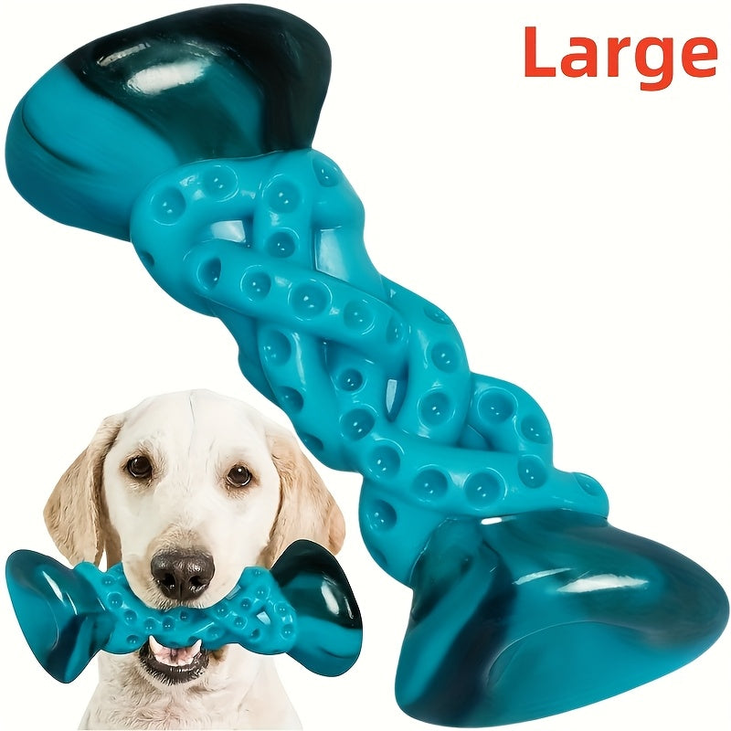 NLD356Octopus Chew Bone Mixed Green and Black
