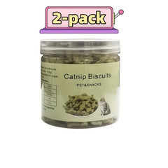 Generic Cat Catnip Treats For Hairball Removal, Dental Health, Fish-Shaped With Catnip Flavor, Natural Dental Treats For Indoor Cats