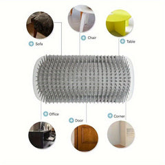 1 High-Quality Cat Scratching Post - Multifunctional Friction Massager，Caring for Your Cat Soft Corner Massager！Washable Gua Sha Brush、Durable Pet Accessories，Allows for healthy nail care and relaxation