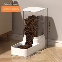 Cat and Dog Dual-Use Water Dispenser Automatic Cat Food Feeder Cat and Dog Bowl Food Storage Containers Cat Feeder Pet Water Dispenser