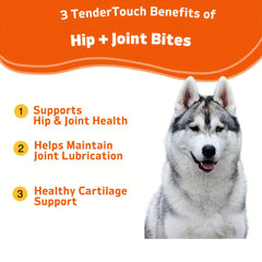 Dog Hip And Joint Supplement - Glucosamine For Dogs, Joint Supplement For Dogs With Glucosamine Chondroitin, Vitamin A, Vitamin D3, Vitamin E, Calcium, Manganese, Iron, Zinc, Advanced Pet Joint Support And Mobility.