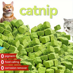 Freeze-dried Catgrass Pelleted Hairball Flakes Cat Snack Catgrass Sticks Grinding Teeth Catnip Cookies Fattening Cat Supplies