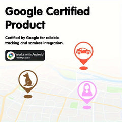 GPS Smart Anti-Lost Tracker，Real-Time Positioning，No Installation Required，Suitable for pets、Bag、Luggage、Bicycle、Car，Anti-Lost Peace of Mind（Only Applicable Android Mobile phone system）