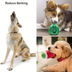 Nocciola Dog Squeaky Toy，Plush Puppy Toy，Stuffed dog toy with squeaky sound，12 A small dog toy with a tote bag，Suitable for Small and Medium-Sized Dogs