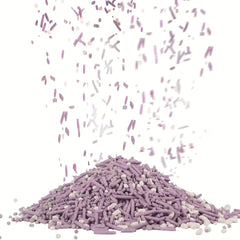 Lavender Cushion，Super Absorbent，Quick clumping，Easy to Clean，Deodorant，Dust-Free Mixed Tofu Pad，5.5 Pound/Bag