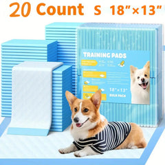 Super Absorbent Disposable Dog Pads - Thick Deodorizing Puppy Pads - Pet Training Mat - Suitable for both puppies and adult dogs - Dual-use for Home and Outdoor - Ideal Gift for Dog Owners，Six-layer Thickened Design，Direct Shipping from the USA