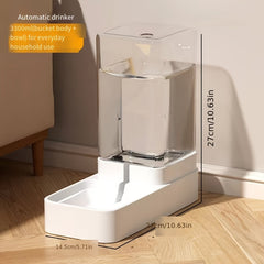 Cat and Dog Dual-Use Water Dispenser Automatic Cat Food Feeder Cat and Dog Bowl Food Storage Containers Cat Feeder Pet Water Dispenser