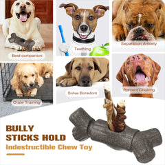 KADTCDog chew toy stick holder chew stick holder reward stick snack holder dog multifunctional enrichment toy suitable for dogs over 30 pounds